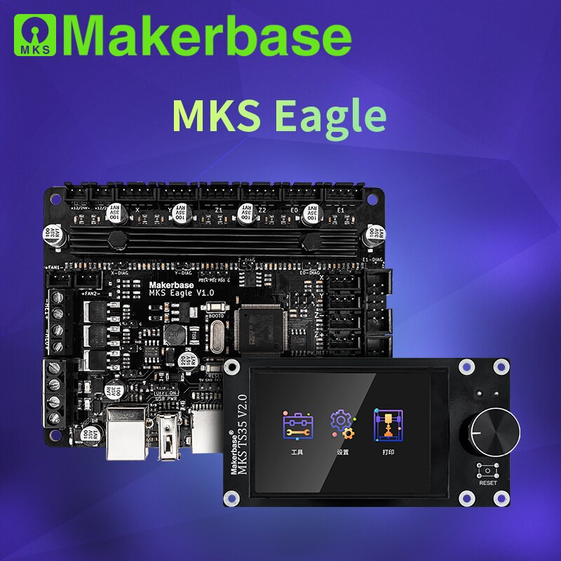 Makerbase MKS Eagle 32Bit   TMC2209 UART o..